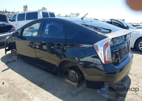 2012 Toyota Prius Two z USA, uszkodzony, nr VIN JTDKN3DUXC5388810